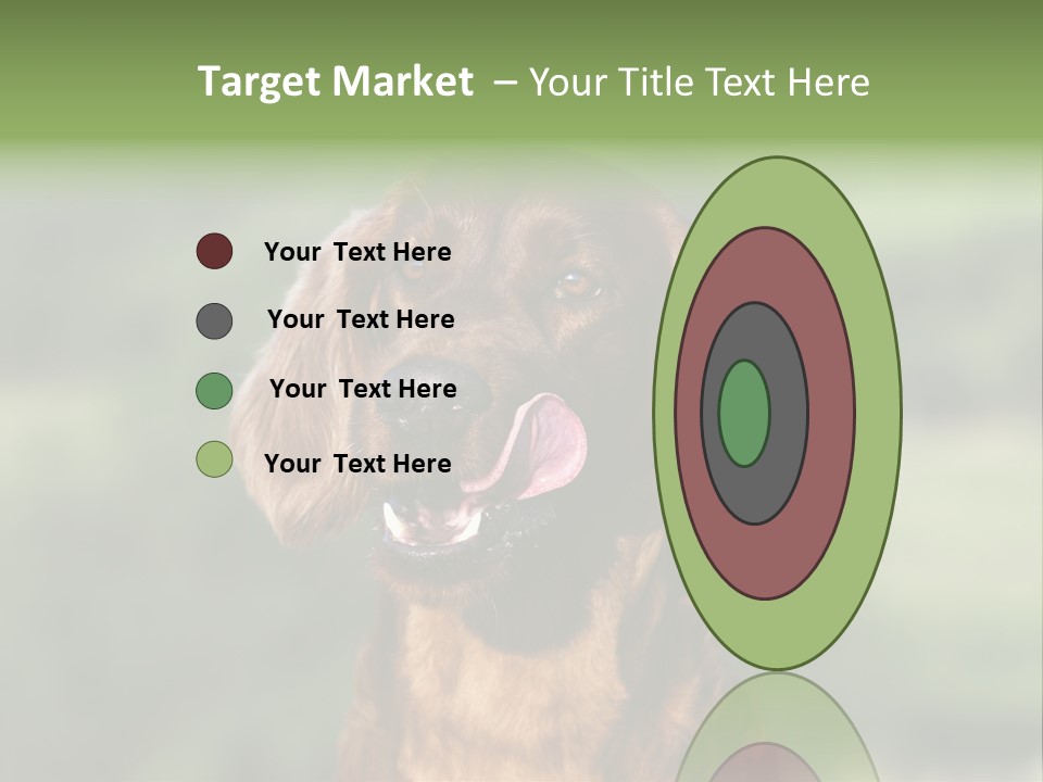 Cute Lick Lip PowerPoint Template