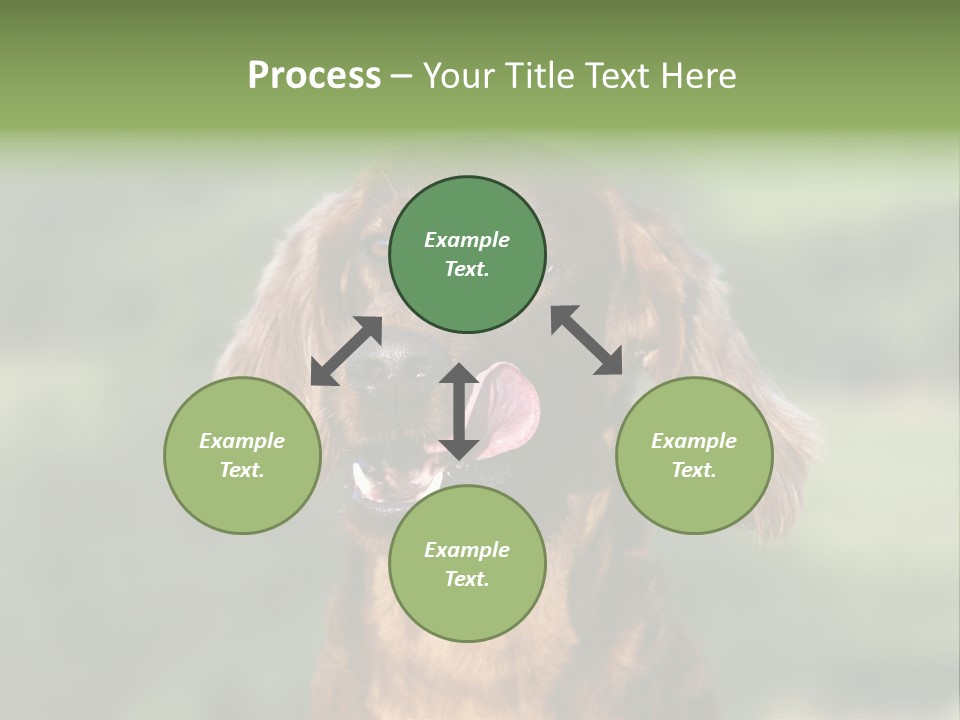 Cute Lick Lip PowerPoint Template