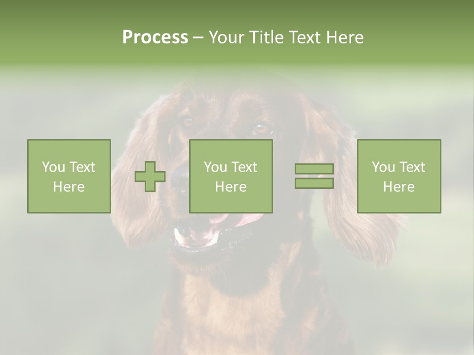 Cute Lick Lip PowerPoint Template