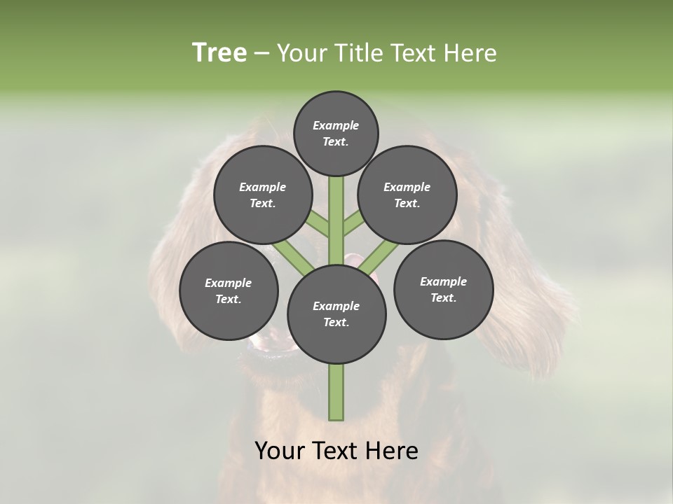 Cute Lick Lip PowerPoint Template