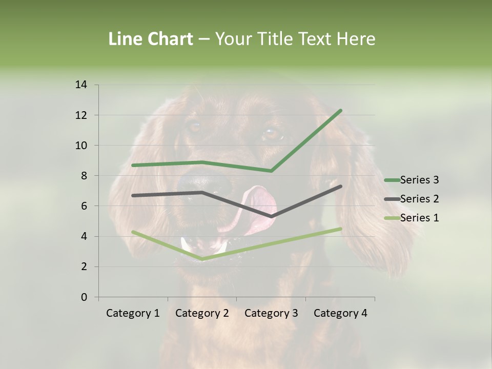 Cute Lick Lip PowerPoint Template