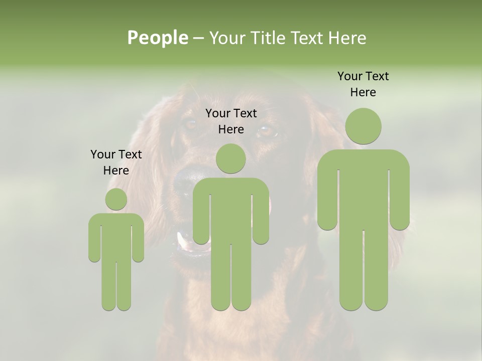 Cute Lick Lip PowerPoint Template