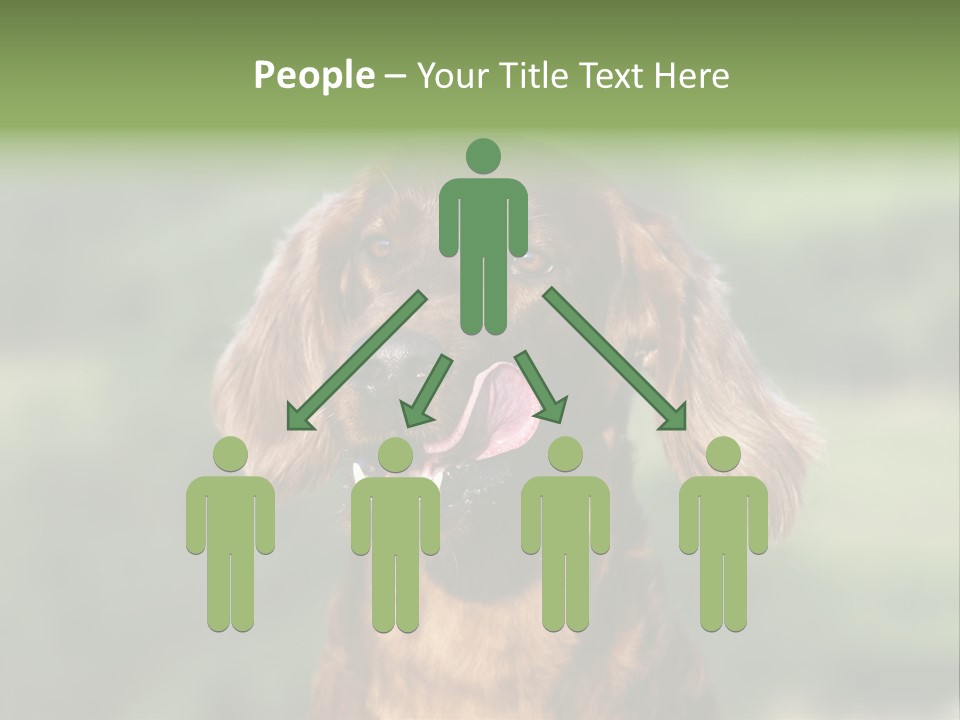 Cute Lick Lip PowerPoint Template