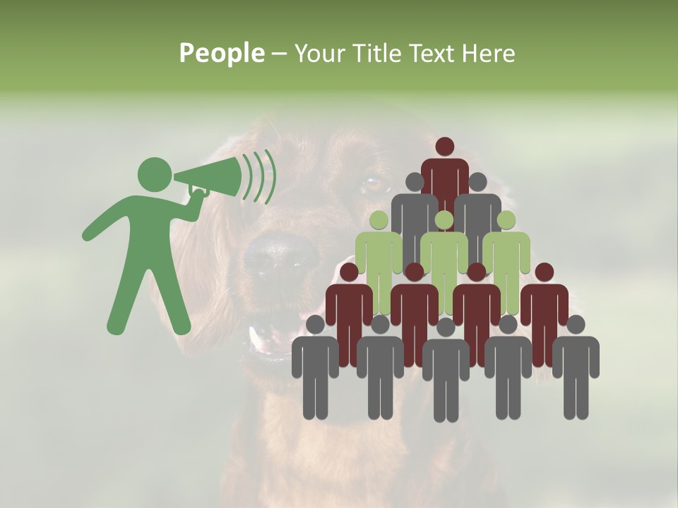 Cute Lick Lip PowerPoint Template