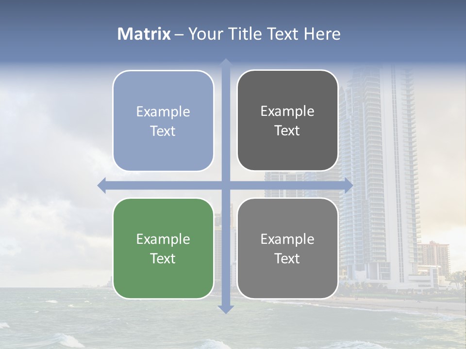 Isles Skyscraper Luxury PowerPoint Template