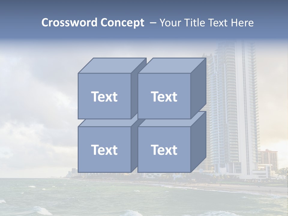Isles Skyscraper Luxury PowerPoint Template