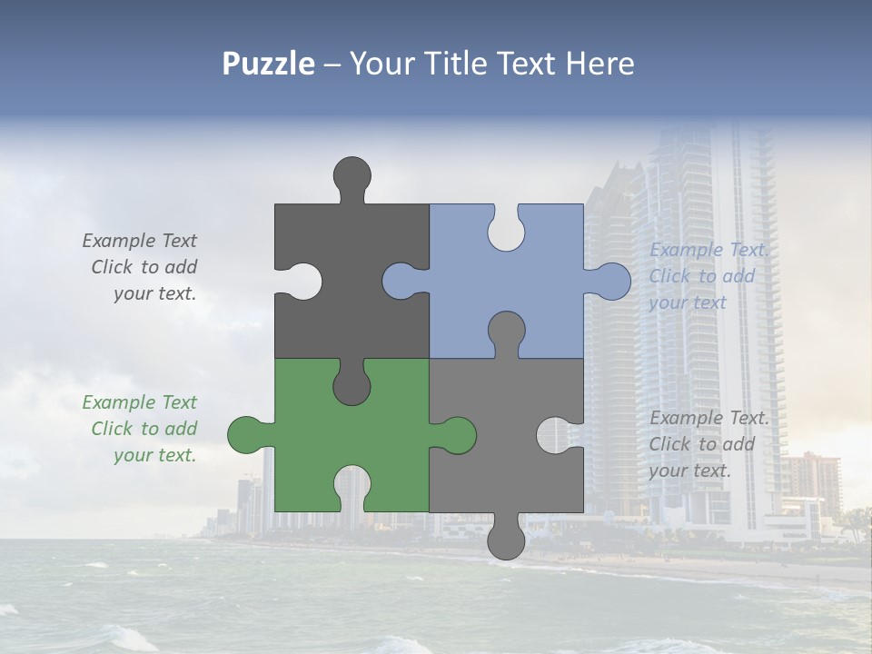 Isles Skyscraper Luxury PowerPoint Template