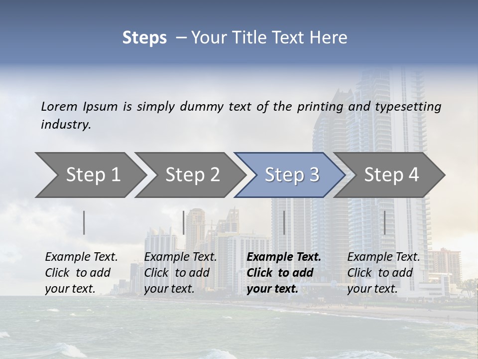 Isles Skyscraper Luxury PowerPoint Template