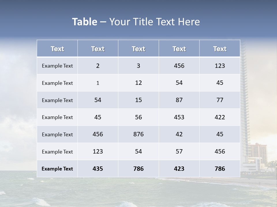 Isles Skyscraper Luxury PowerPoint Template