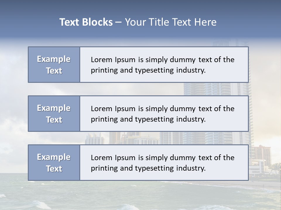 Isles Skyscraper Luxury PowerPoint Template