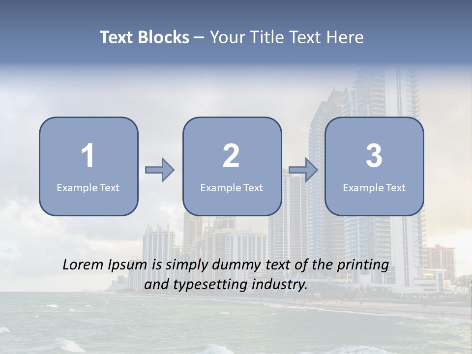 Isles Skyscraper Luxury PowerPoint Template