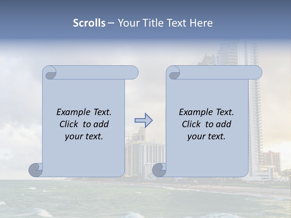 Isles Skyscraper Luxury PowerPoint Template