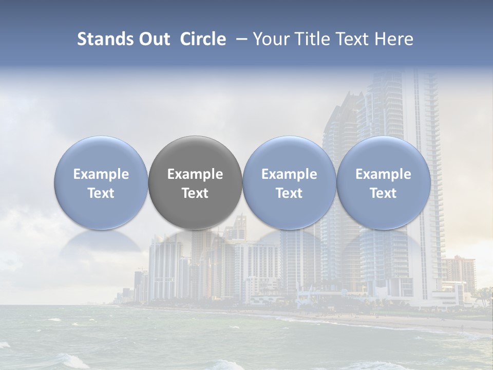 Isles Skyscraper Luxury PowerPoint Template