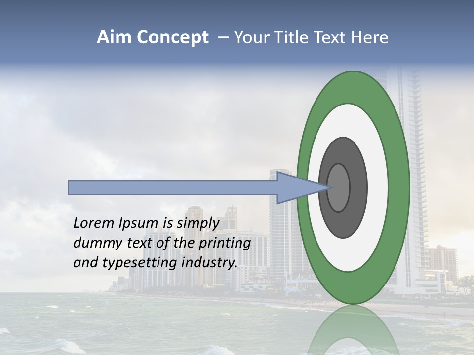 Isles Skyscraper Luxury PowerPoint Template