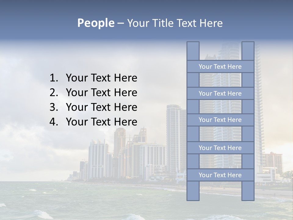 Isles Skyscraper Luxury PowerPoint Template