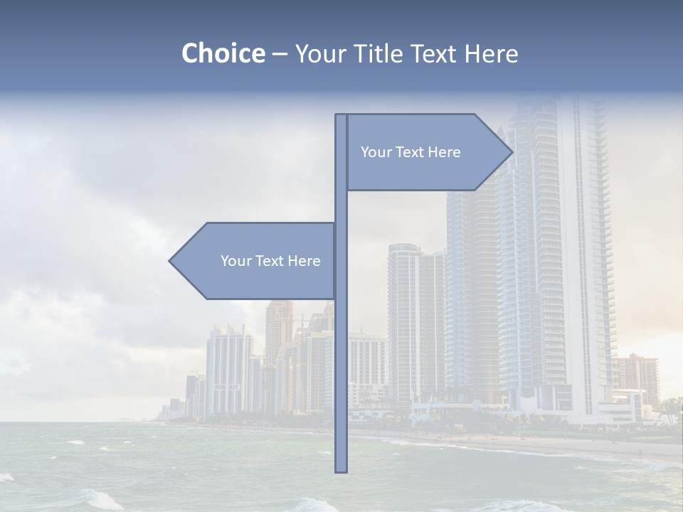 Isles Skyscraper Luxury PowerPoint Template