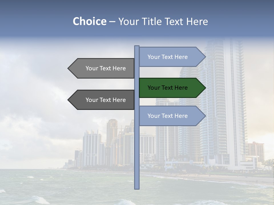 Isles Skyscraper Luxury PowerPoint Template