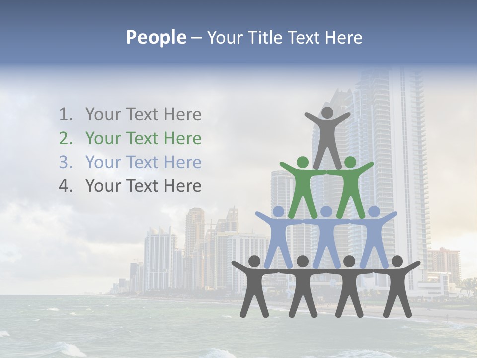 Isles Skyscraper Luxury PowerPoint Template