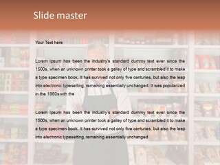 House Exterior Town PowerPoint Template