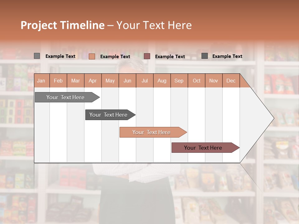 House Exterior Town PowerPoint Template