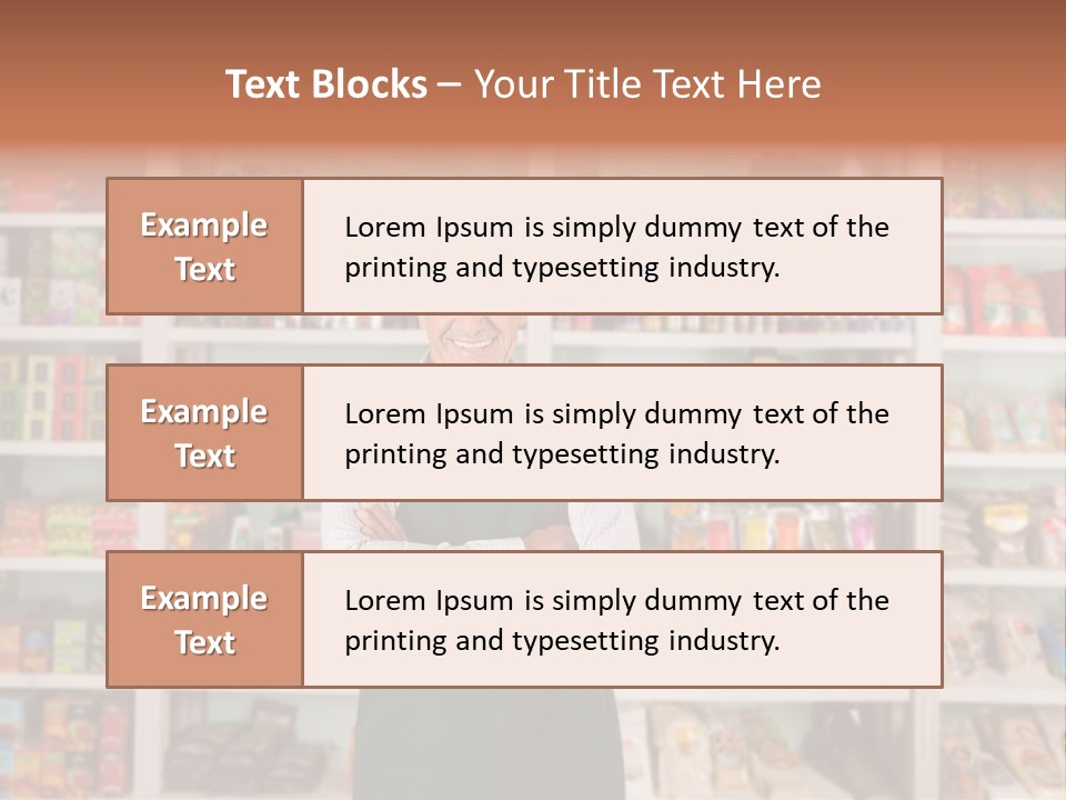 House Exterior Town PowerPoint Template