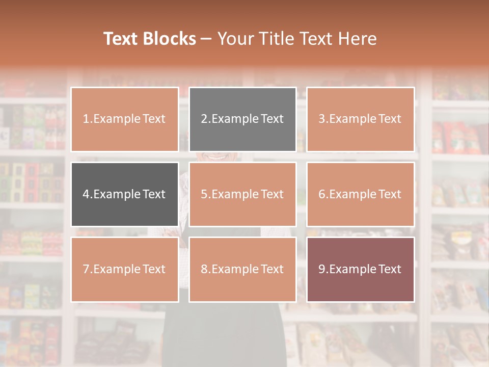 House Exterior Town PowerPoint Template