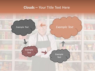 House Exterior Town PowerPoint Template