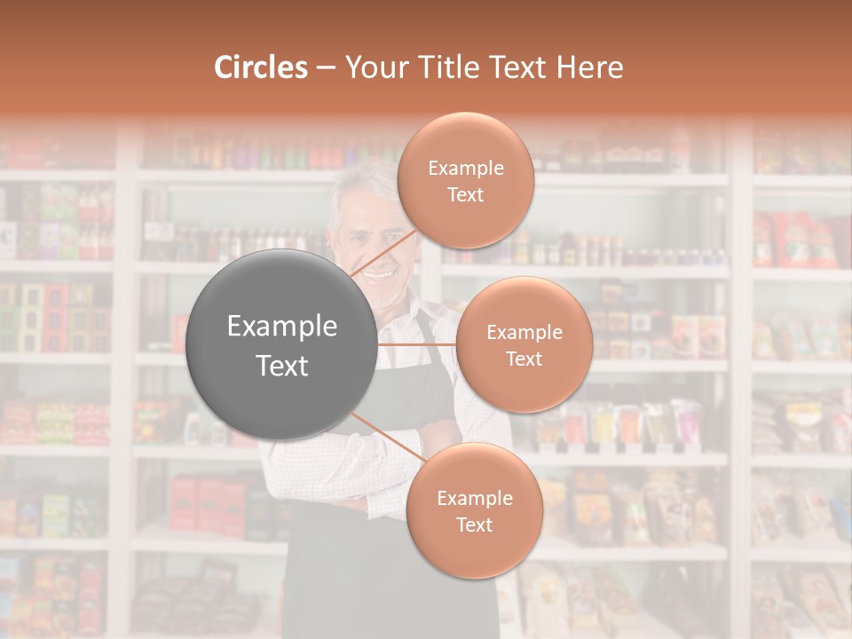 House Exterior Town PowerPoint Template