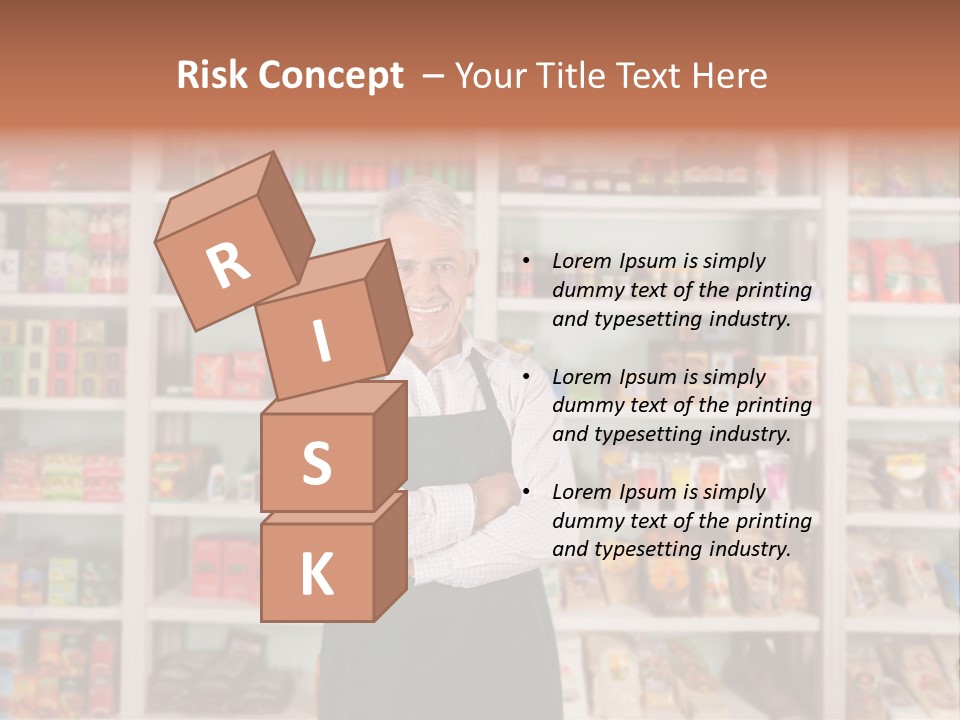 House Exterior Town PowerPoint Template