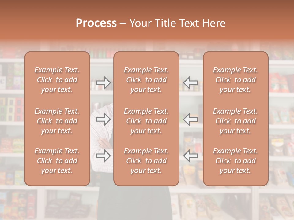 House Exterior Town PowerPoint Template