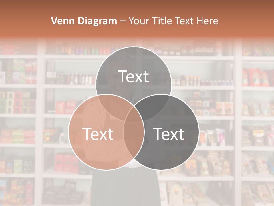 House Exterior Town PowerPoint Template