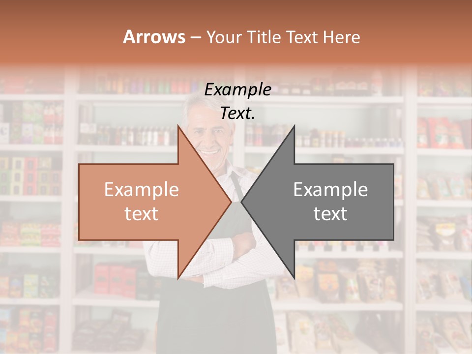 House Exterior Town PowerPoint Template