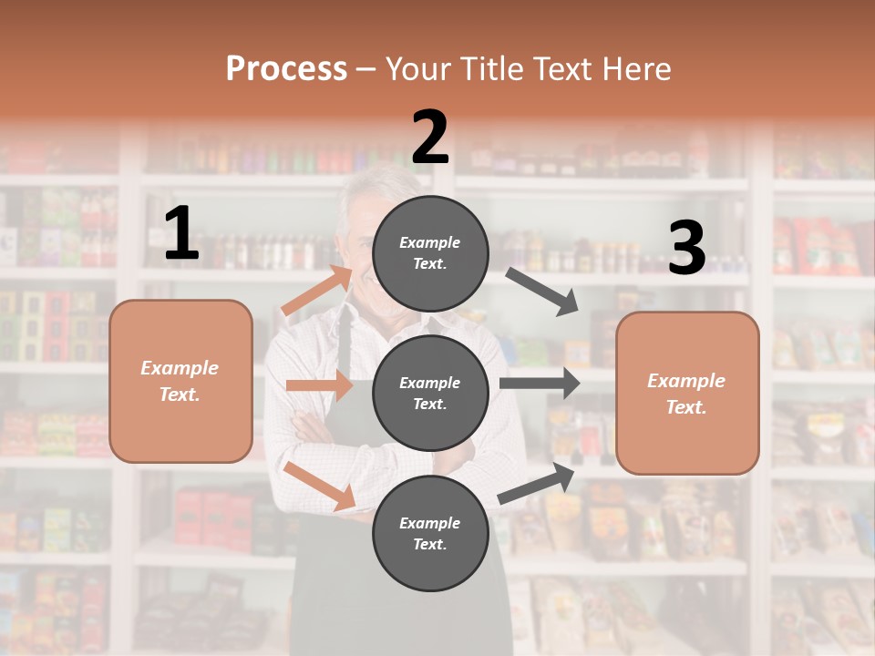 House Exterior Town PowerPoint Template