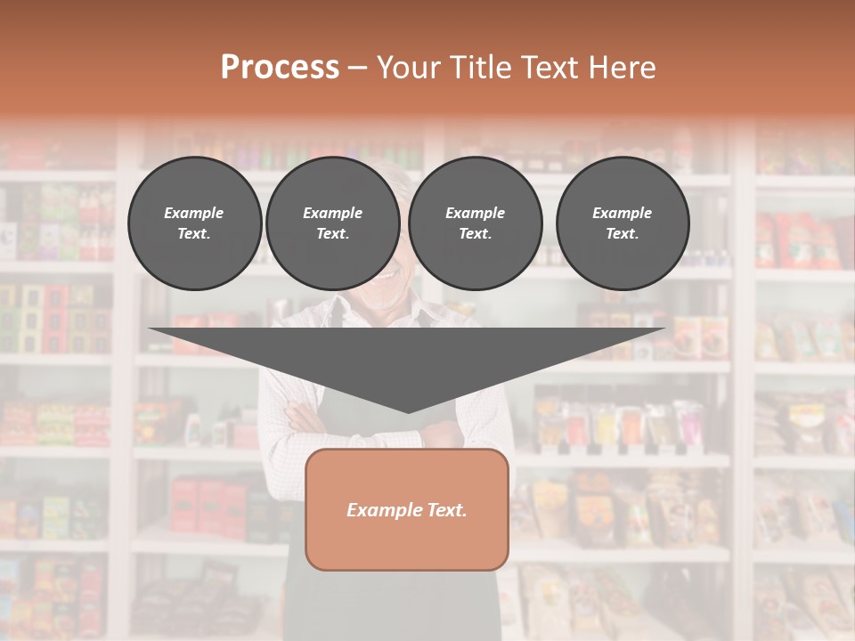 House Exterior Town PowerPoint Template