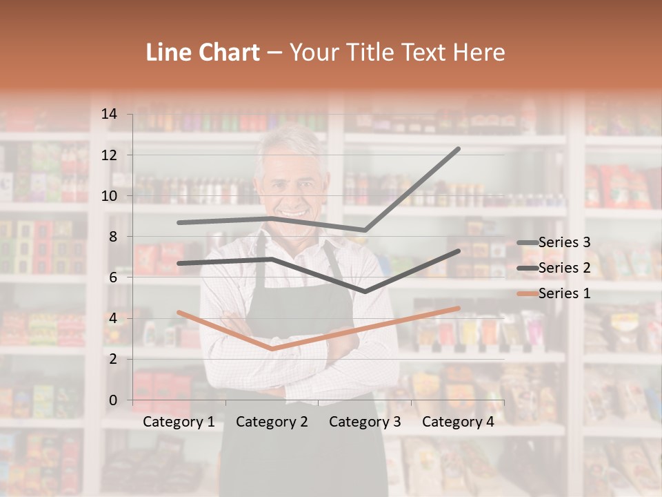House Exterior Town PowerPoint Template