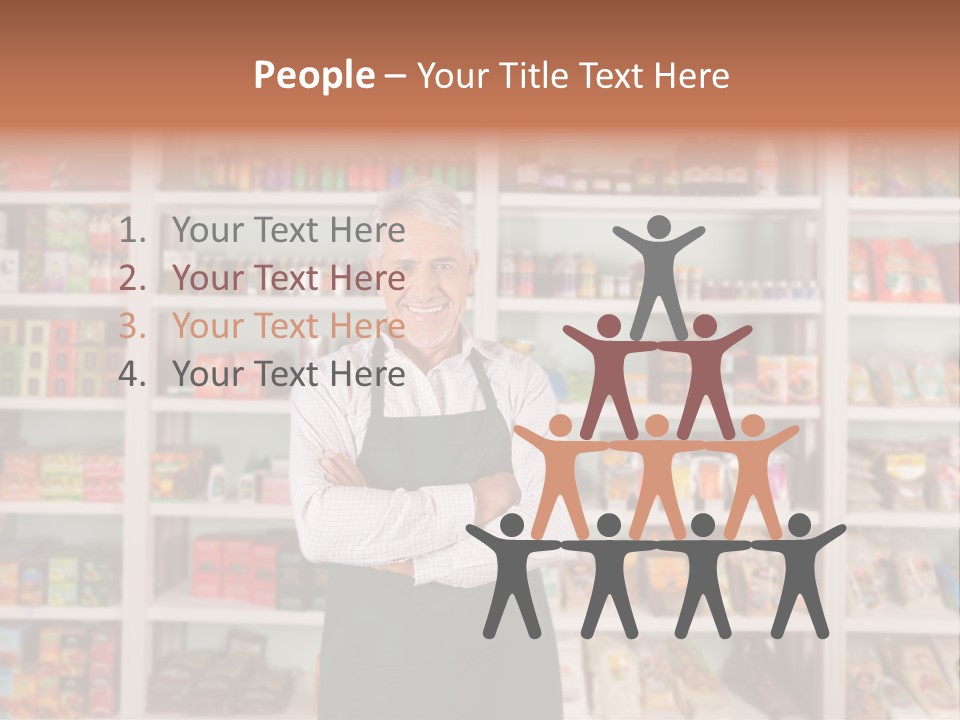 House Exterior Town PowerPoint Template