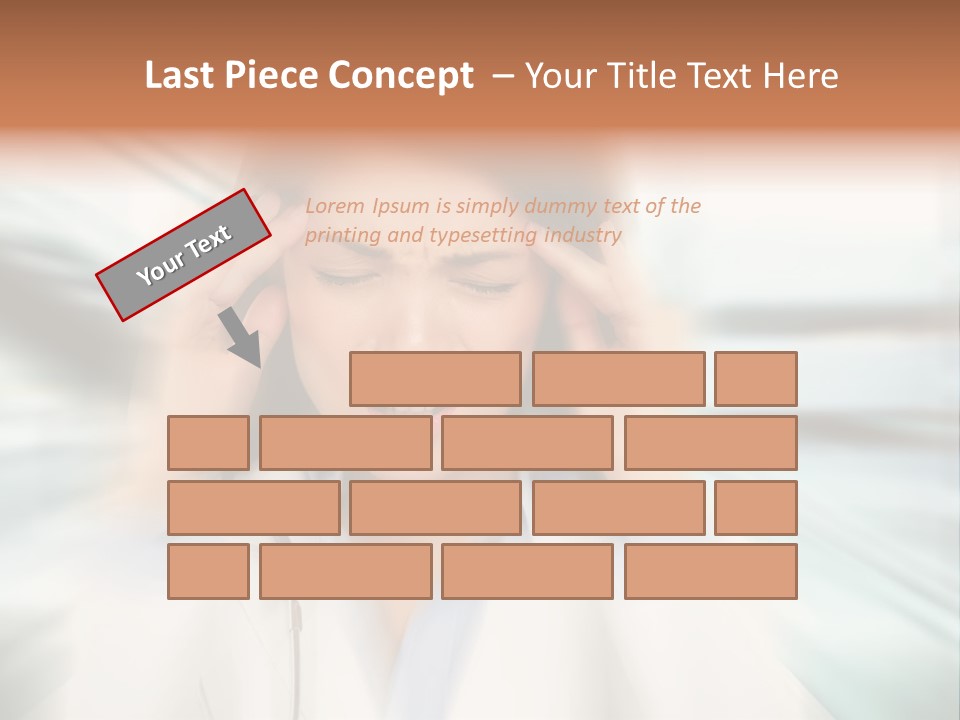 Person Health Tired PowerPoint Template