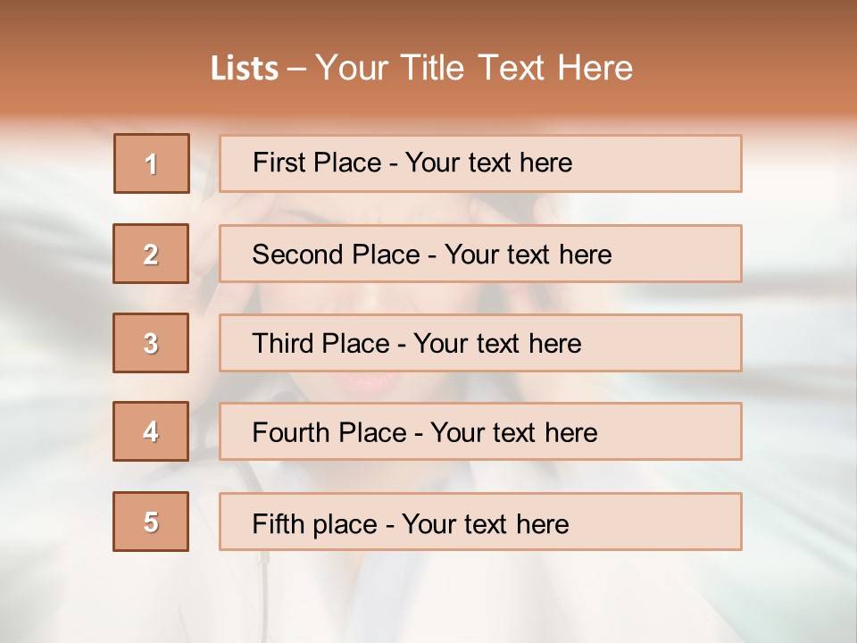 Person Health Tired PowerPoint Template