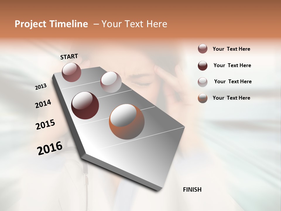 Person Health Tired PowerPoint Template