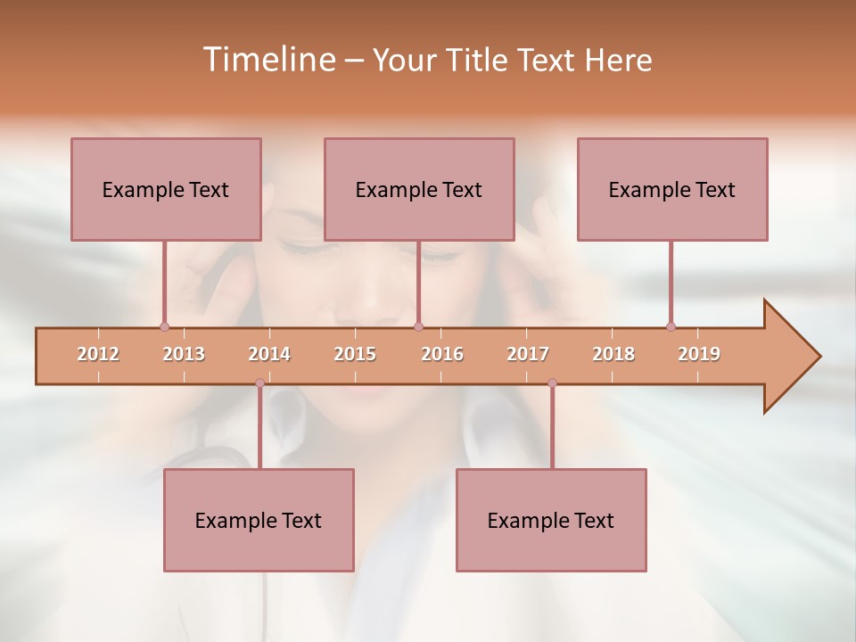 Person Health Tired PowerPoint Template