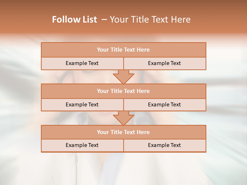 Person Health Tired PowerPoint Template