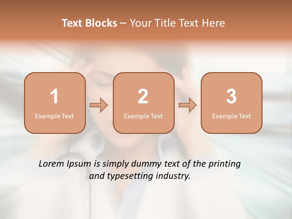 Person Health Tired PowerPoint Template