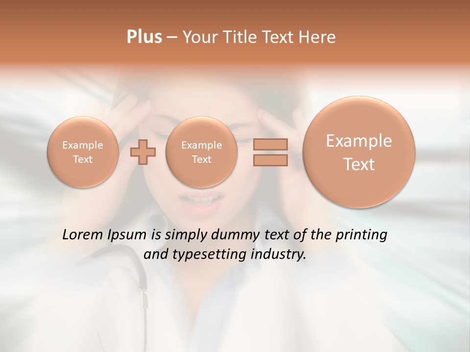 Person Health Tired PowerPoint Template