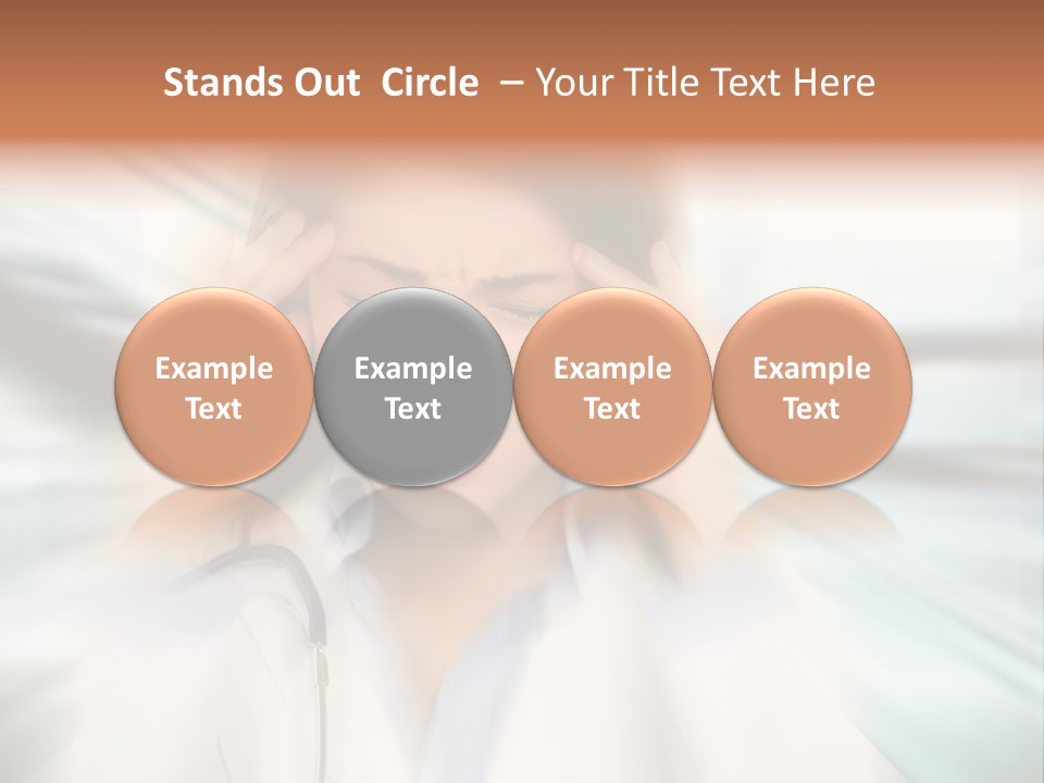Person Health Tired PowerPoint Template