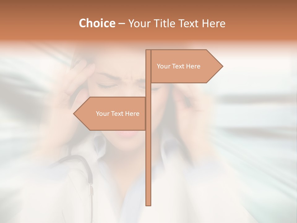 Person Health Tired PowerPoint Template