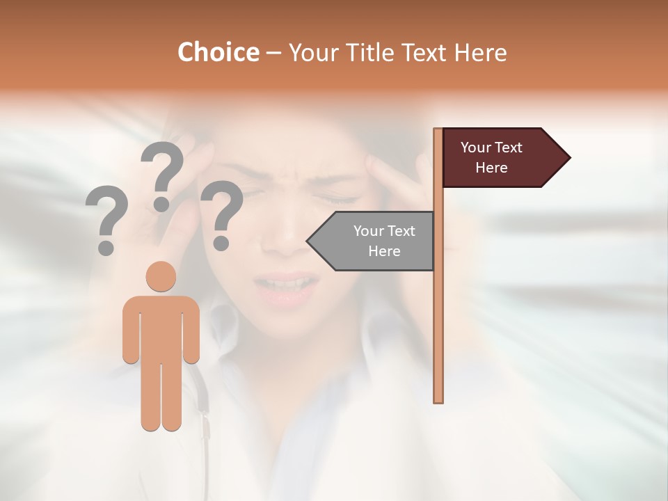 Person Health Tired PowerPoint Template