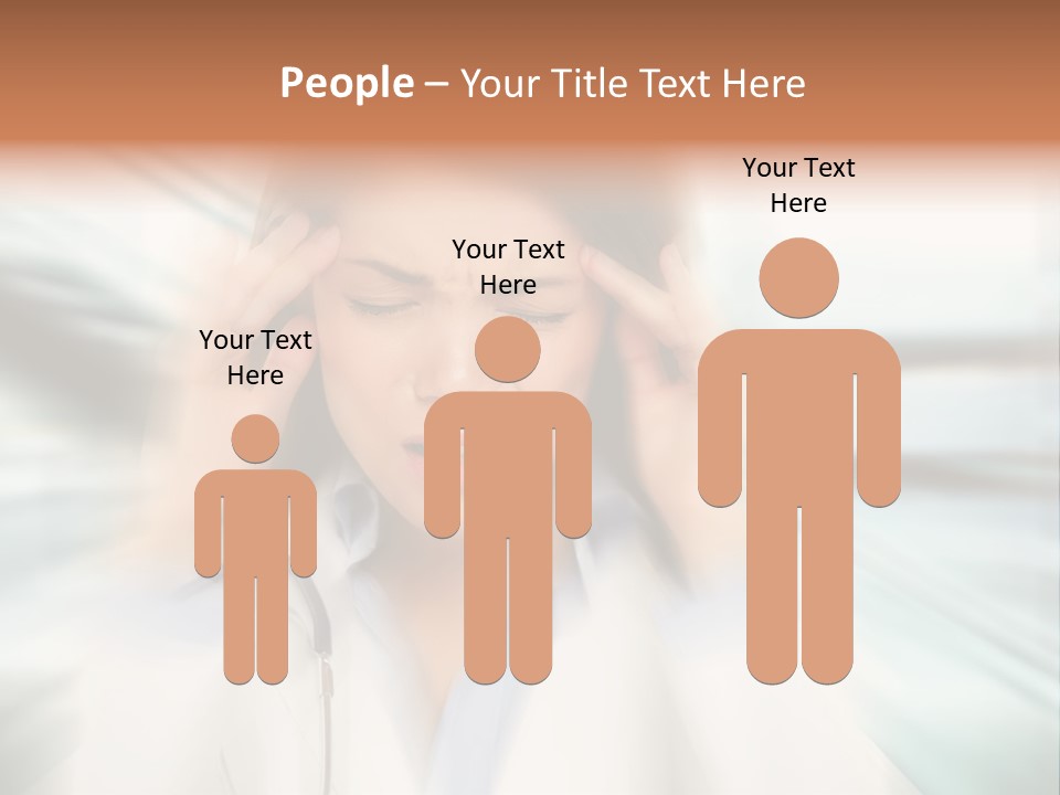 Person Health Tired PowerPoint Template