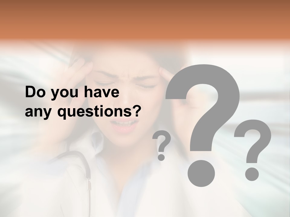 Person Health Tired PowerPoint Template