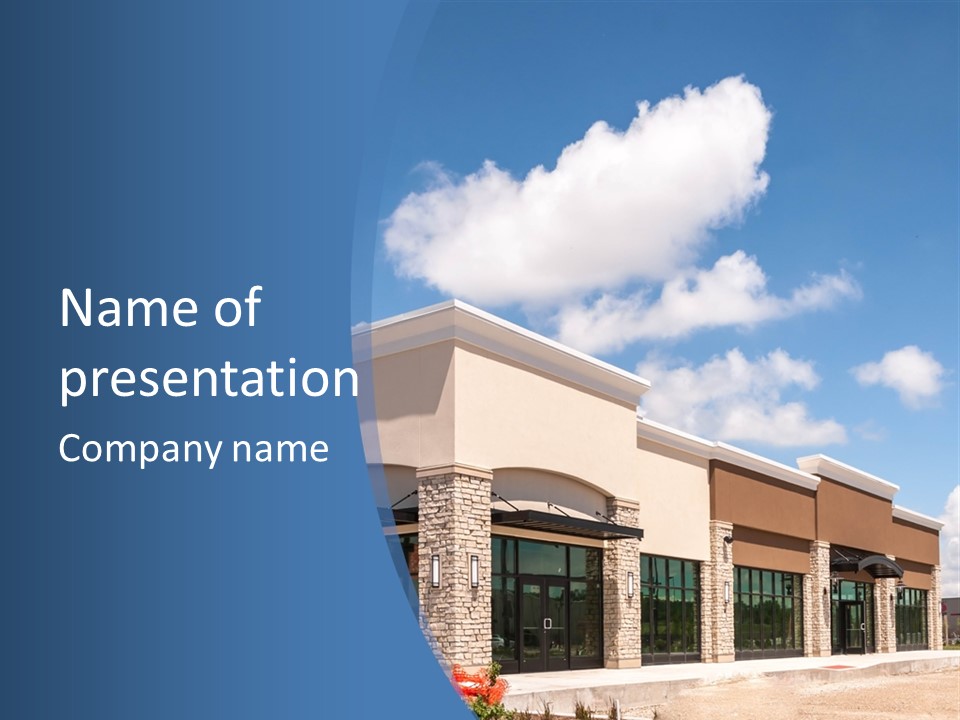 Showcase Corporate Sky PowerPoint Template