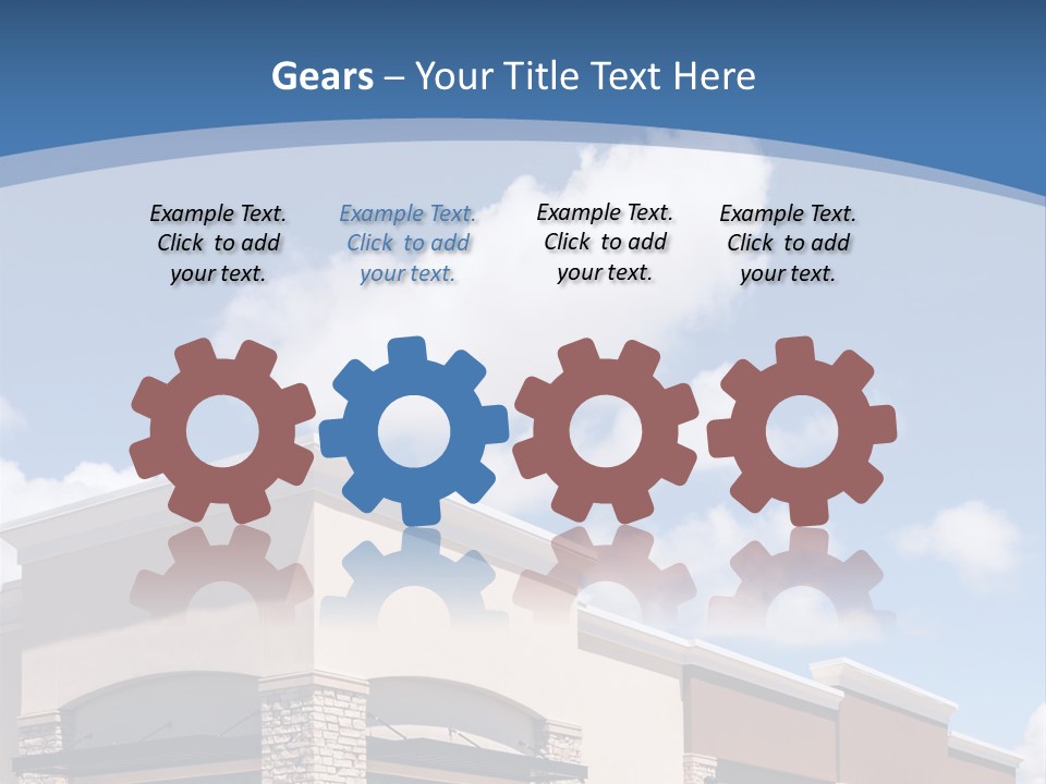 Showcase Corporate Sky PowerPoint Template